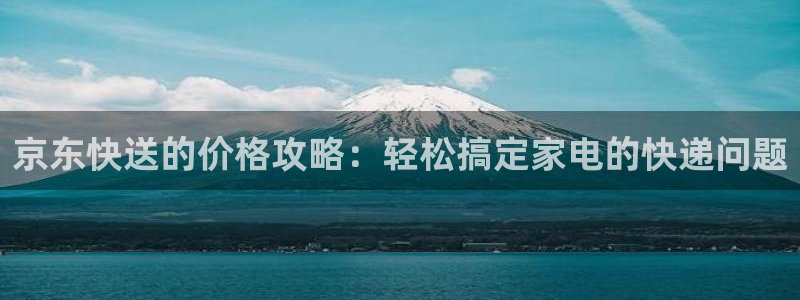 多多28为什么打不开：京东快送的价格